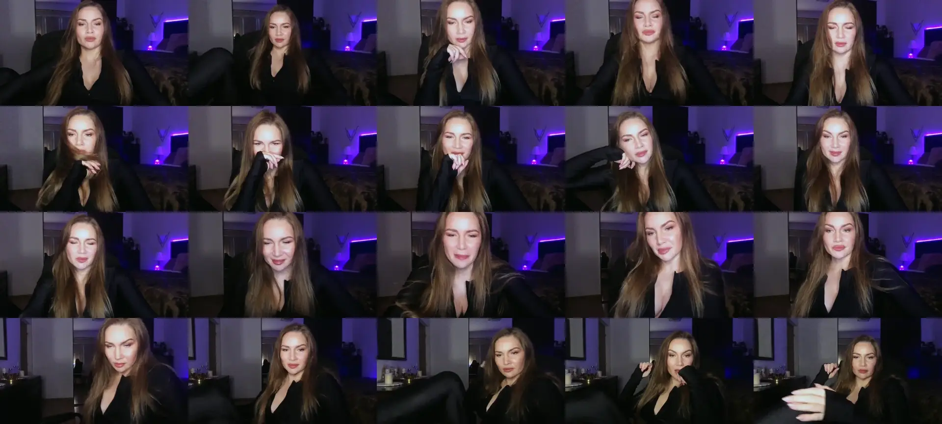 ArianaAri photo contact sheet