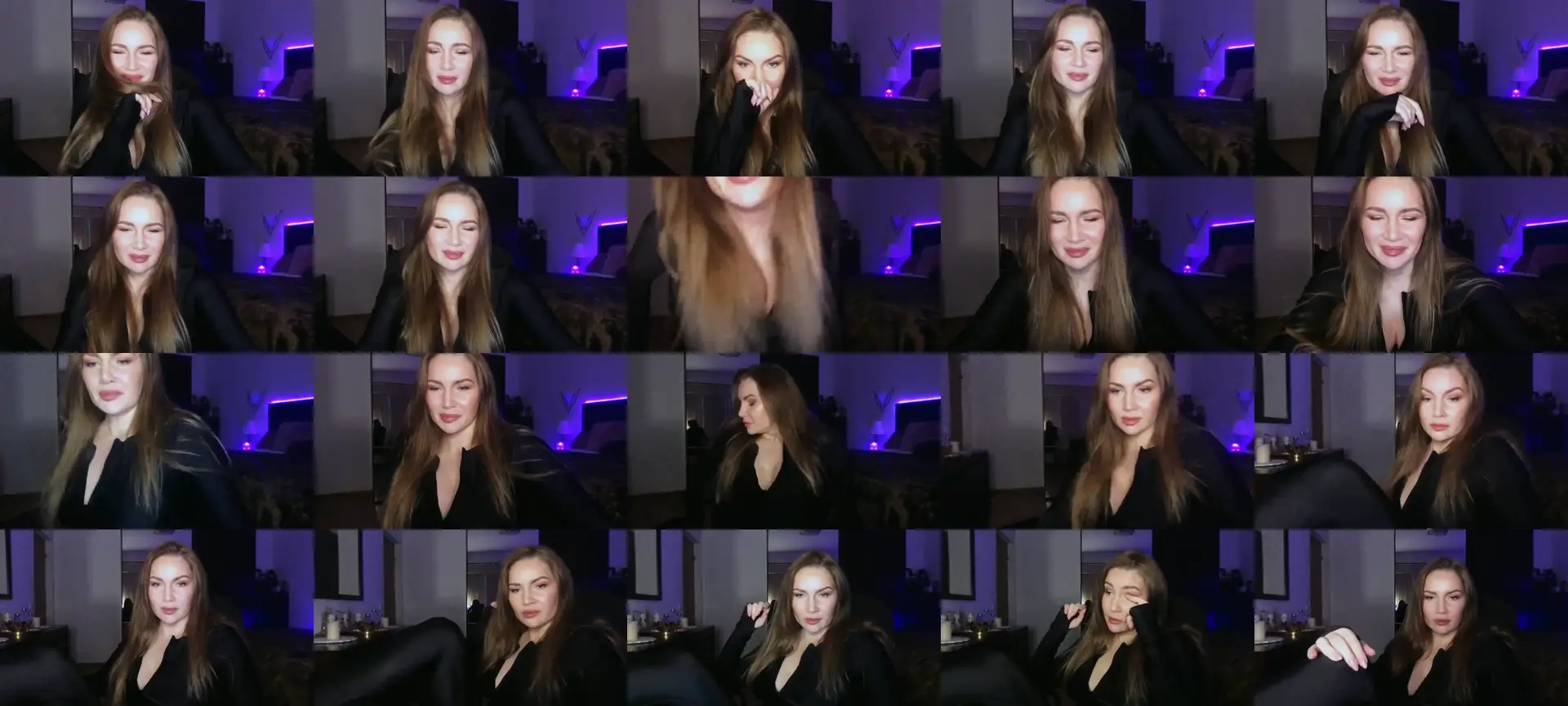 ArianaAri photo contact sheet