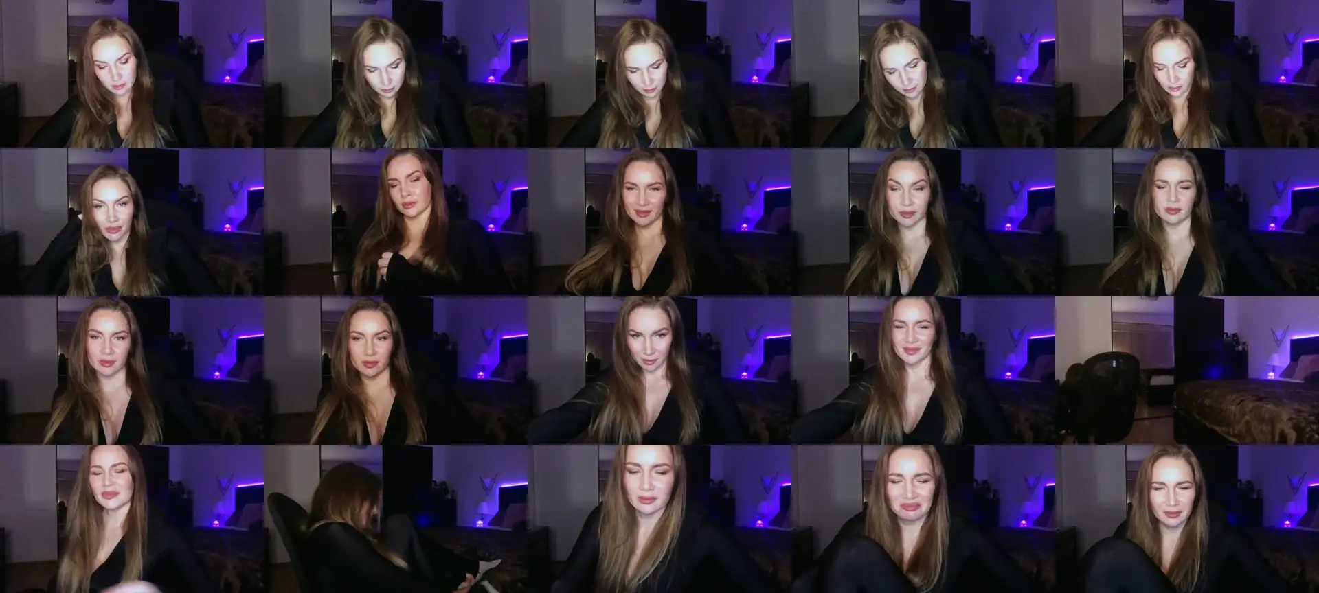 ArianaAri photo contact sheet