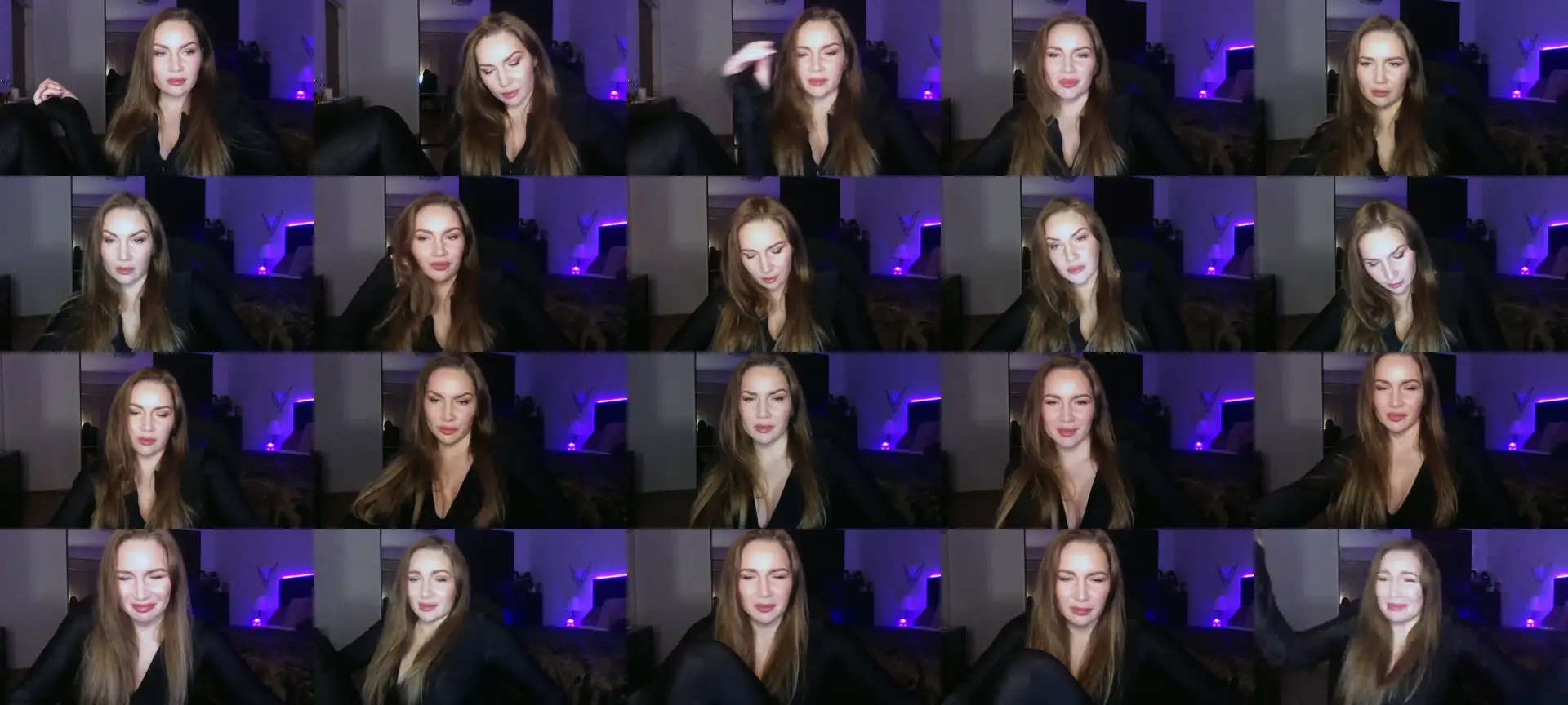 ArianaAri photo contact sheet