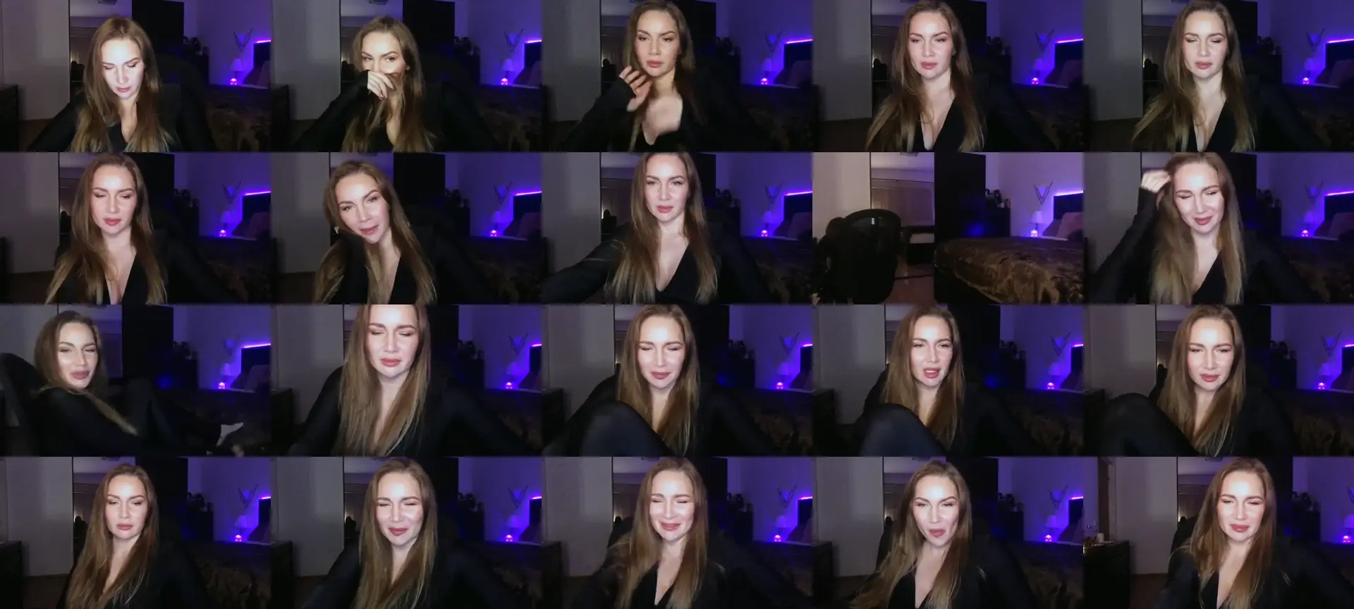 ArianaAri photo contact sheet