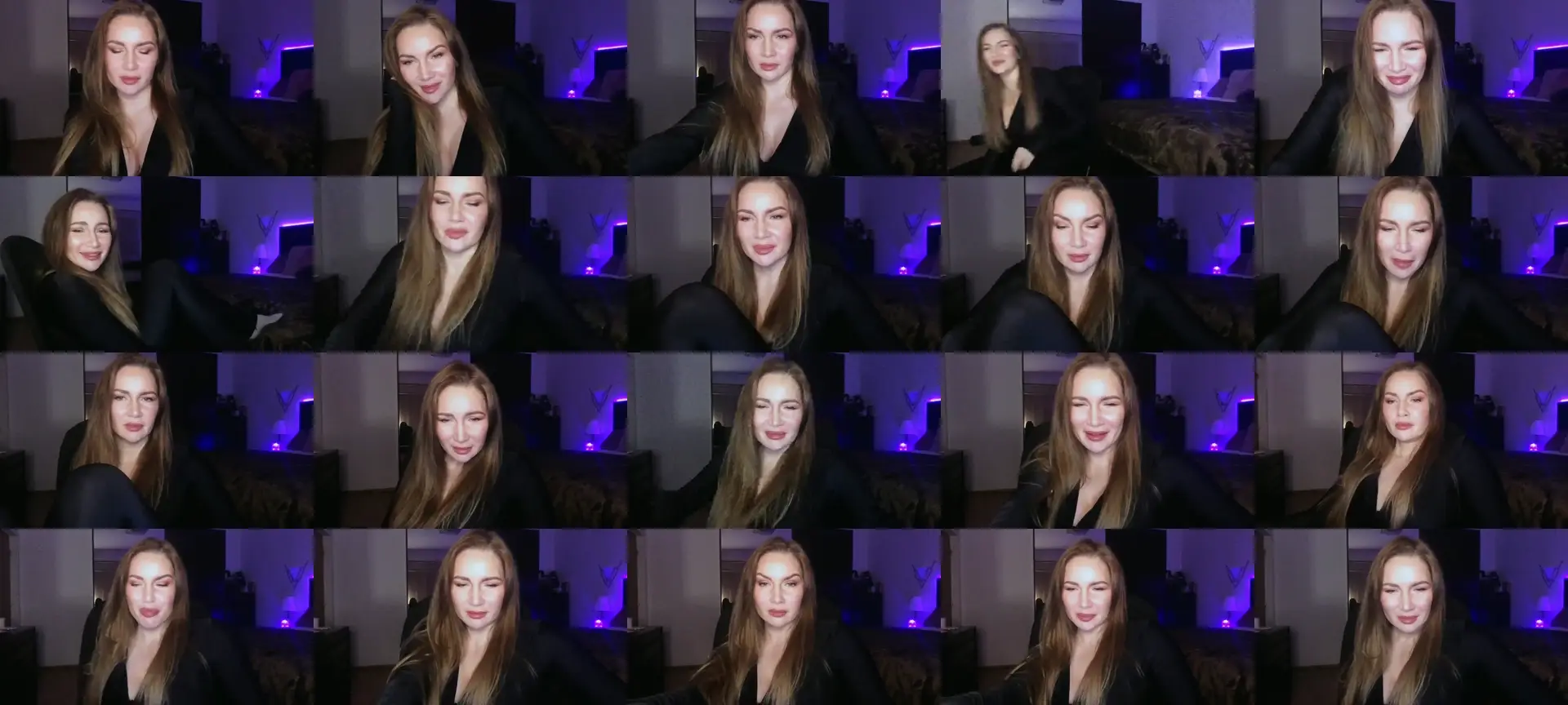 ArianaAri photo contact sheet