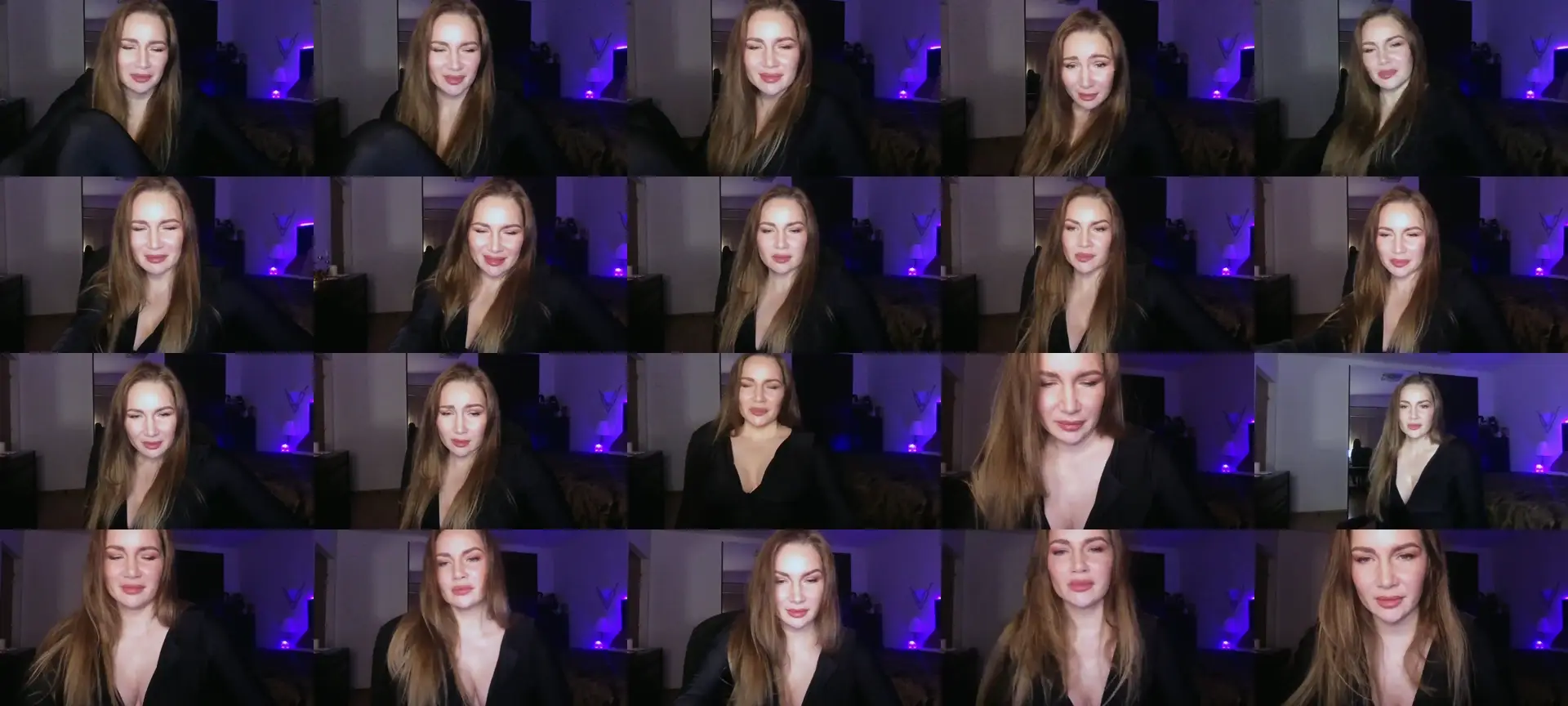 ArianaAri photo contact sheet