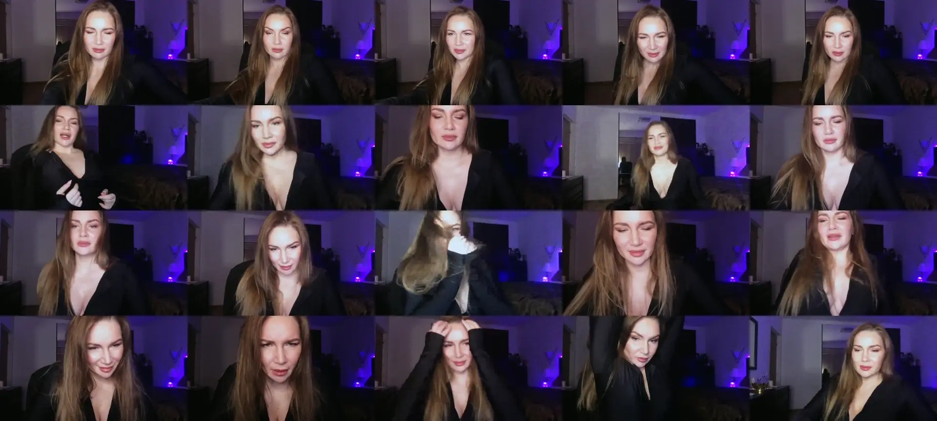 ArianaAri photo contact sheet