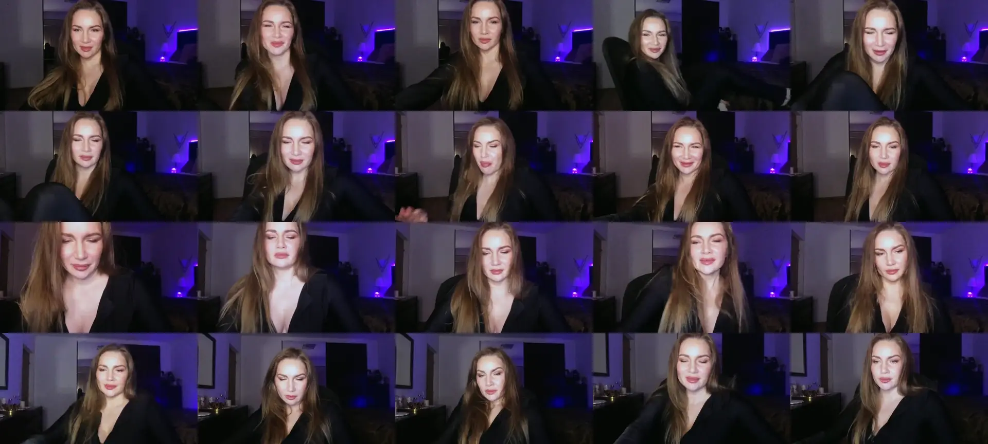 ArianaAri photo contact sheet