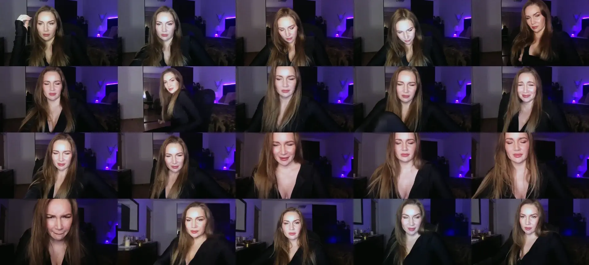 ArianaAri photo contact sheet