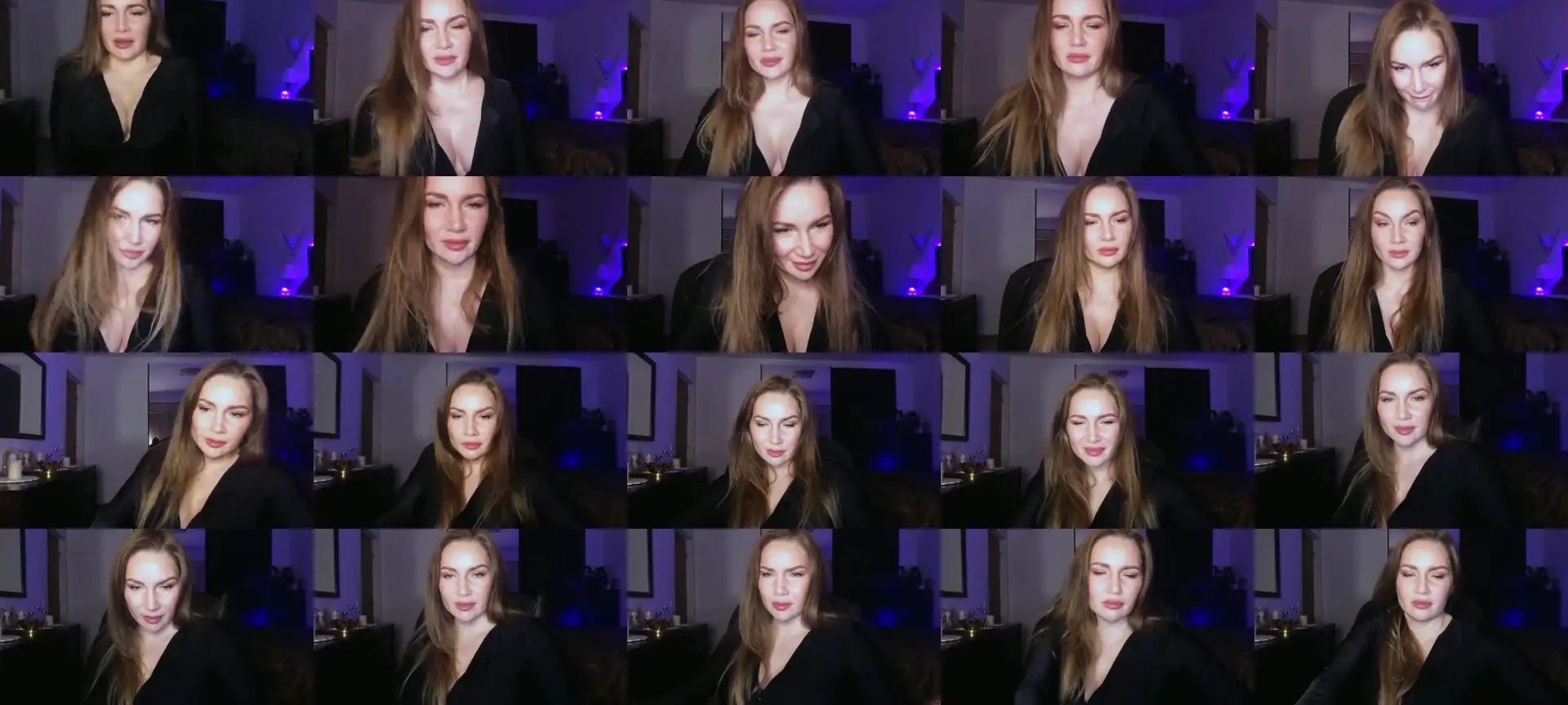 ArianaAri photo contact sheet