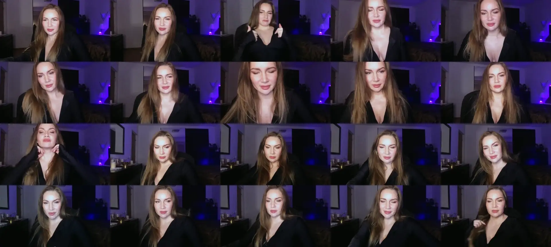 ArianaAri photo contact sheet