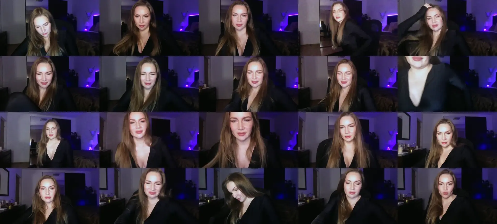 ArianaAri photo contact sheet