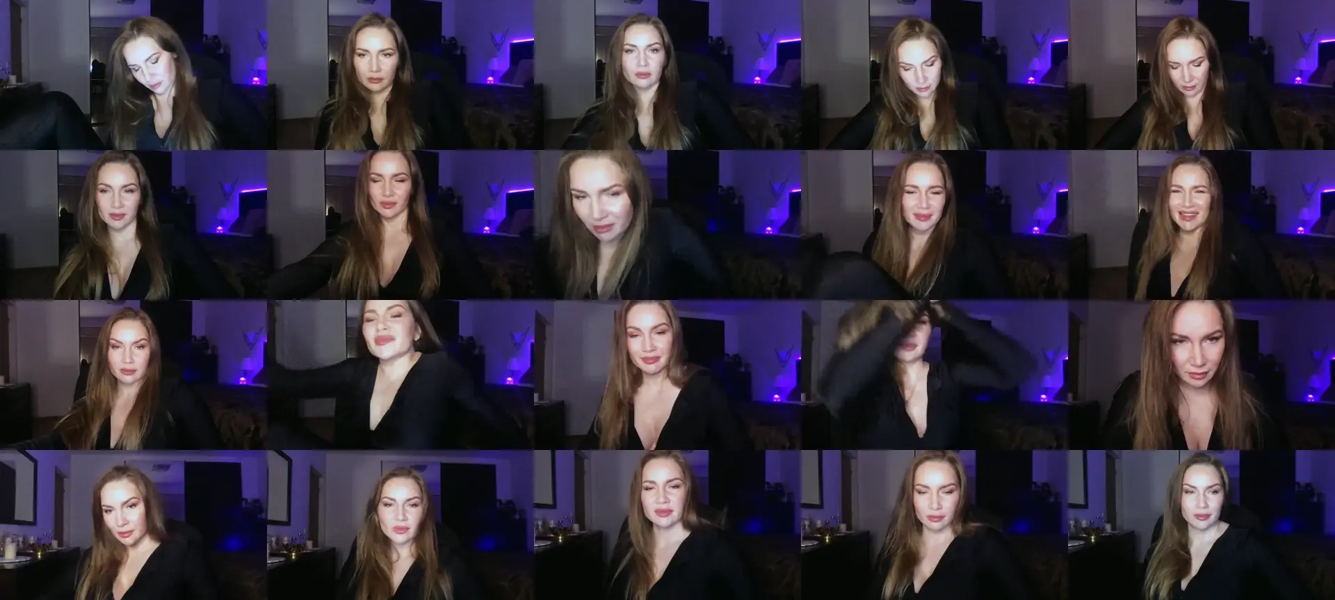 ArianaAri photo contact sheet