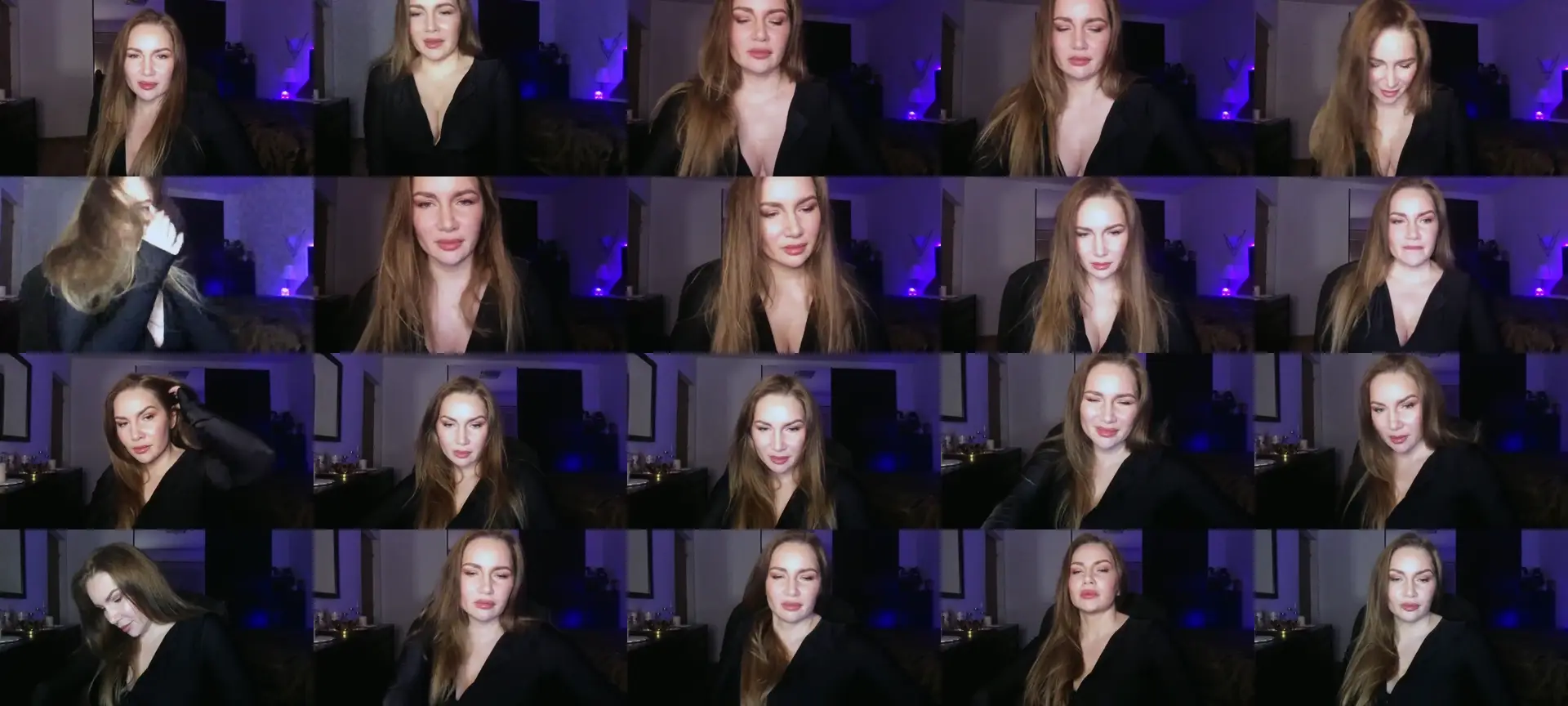 ArianaAri photo contact sheet