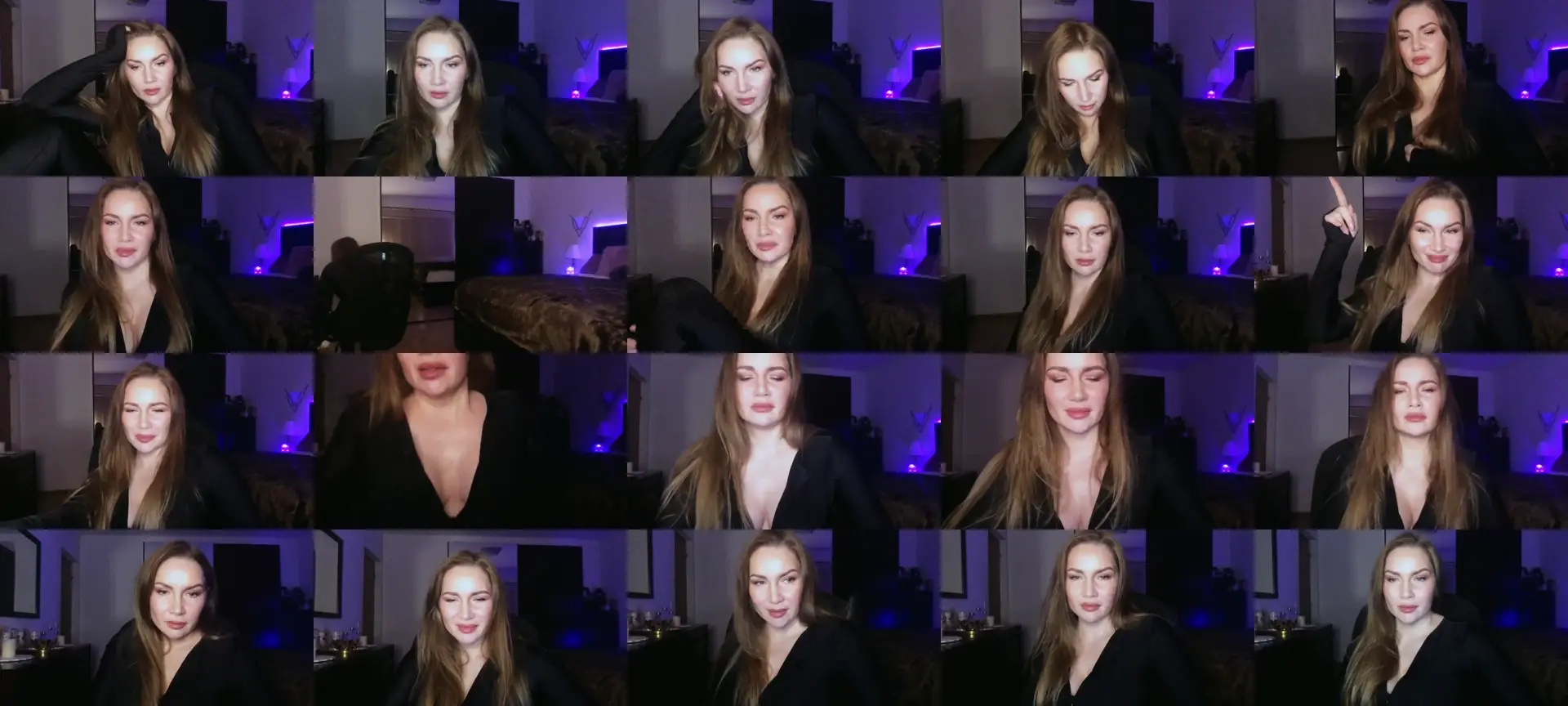 ArianaAri photo contact sheet