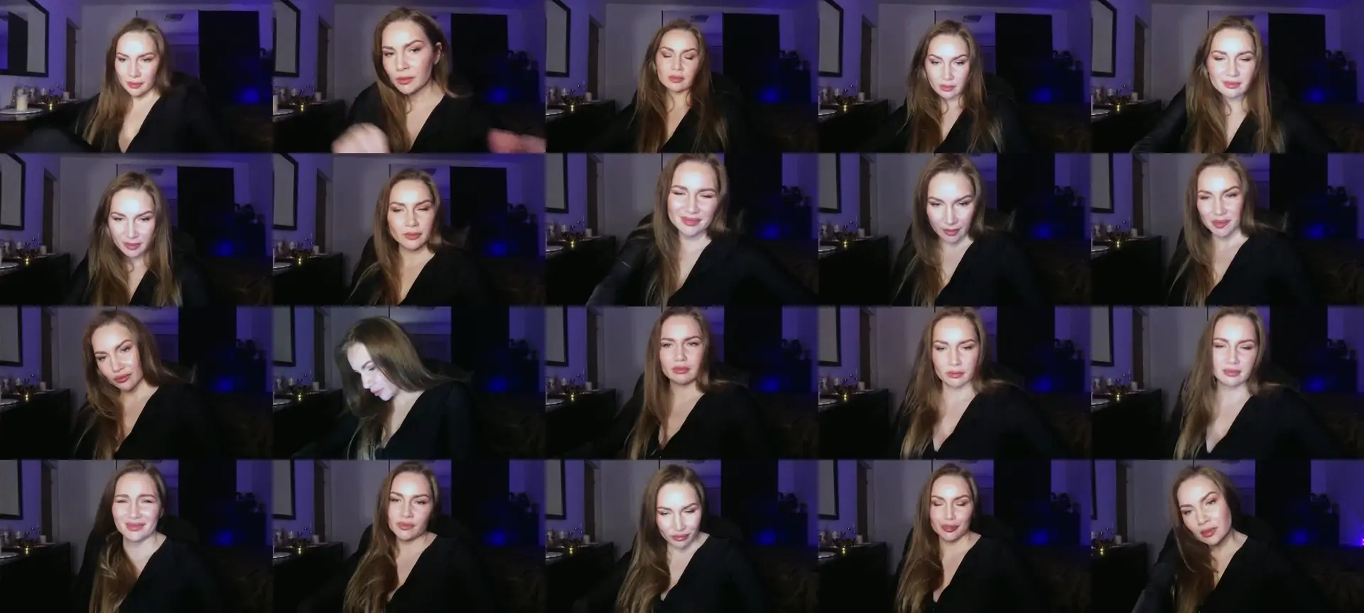 ArianaAri photo contact sheet