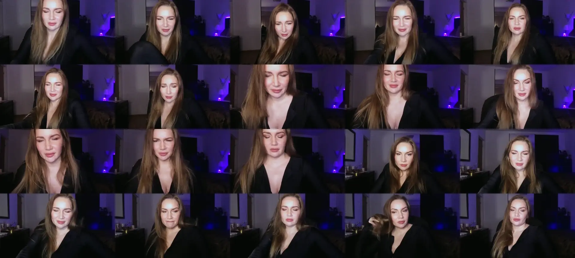 ArianaAri photo contact sheet