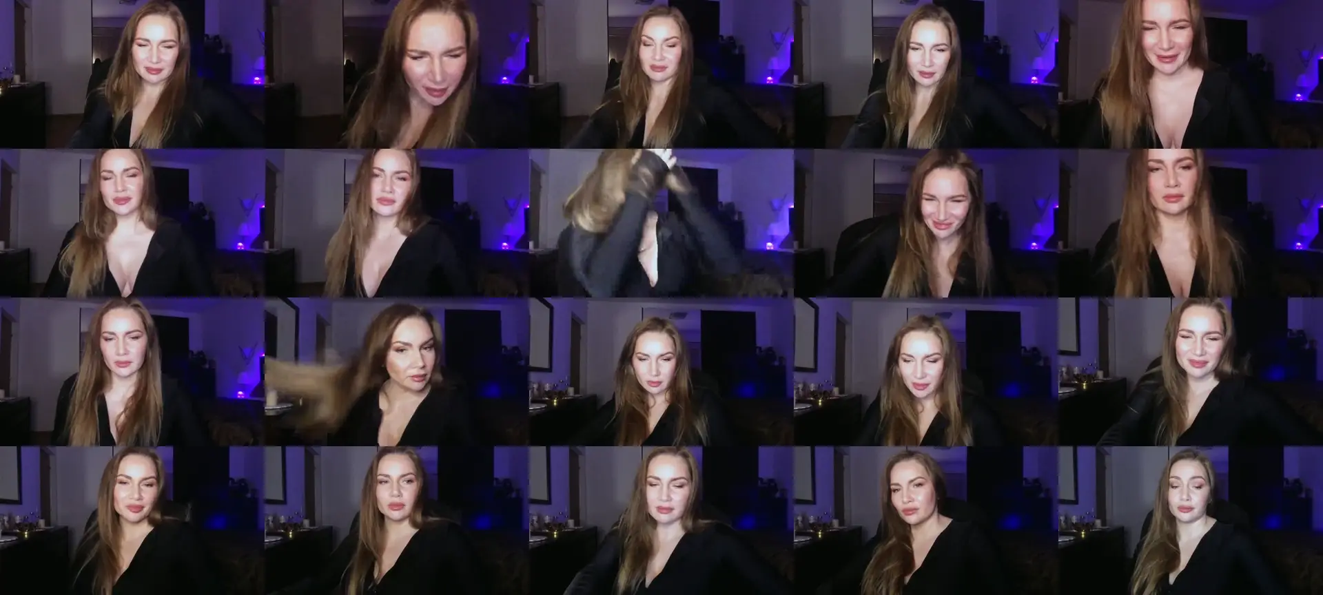 ArianaAri photo contact sheet
