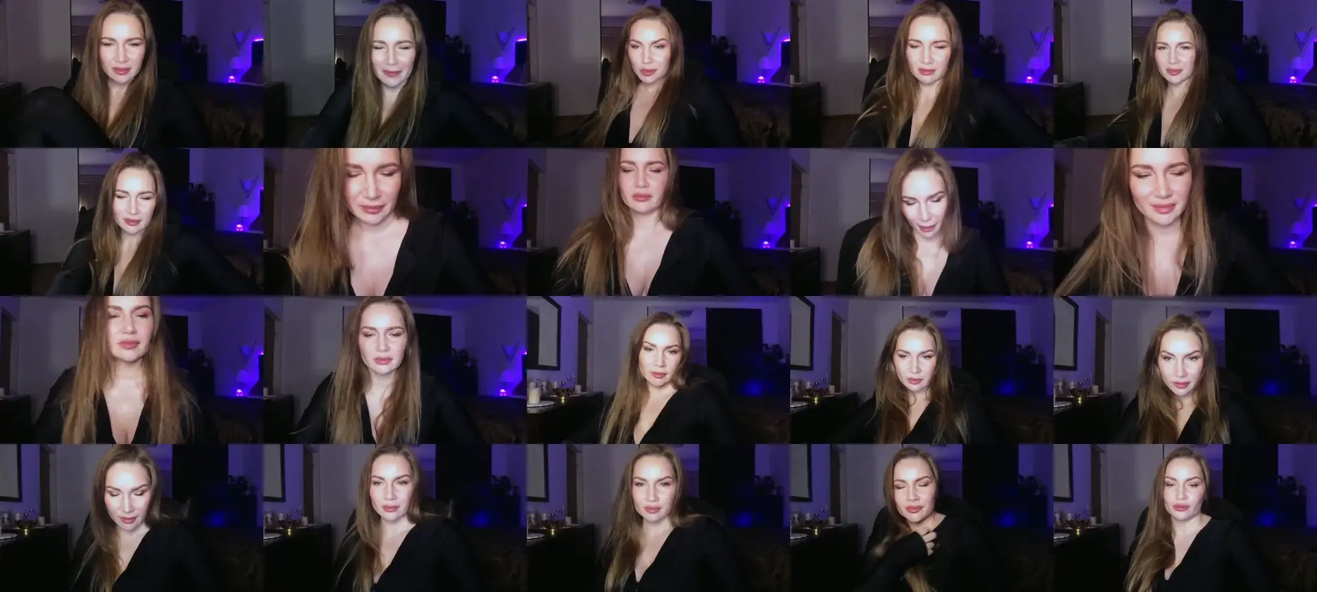 ArianaAri photo contact sheet