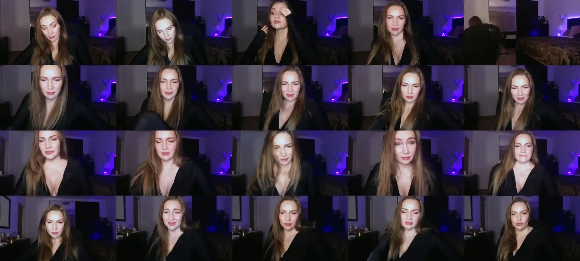 ArianaAri photo contact sheet