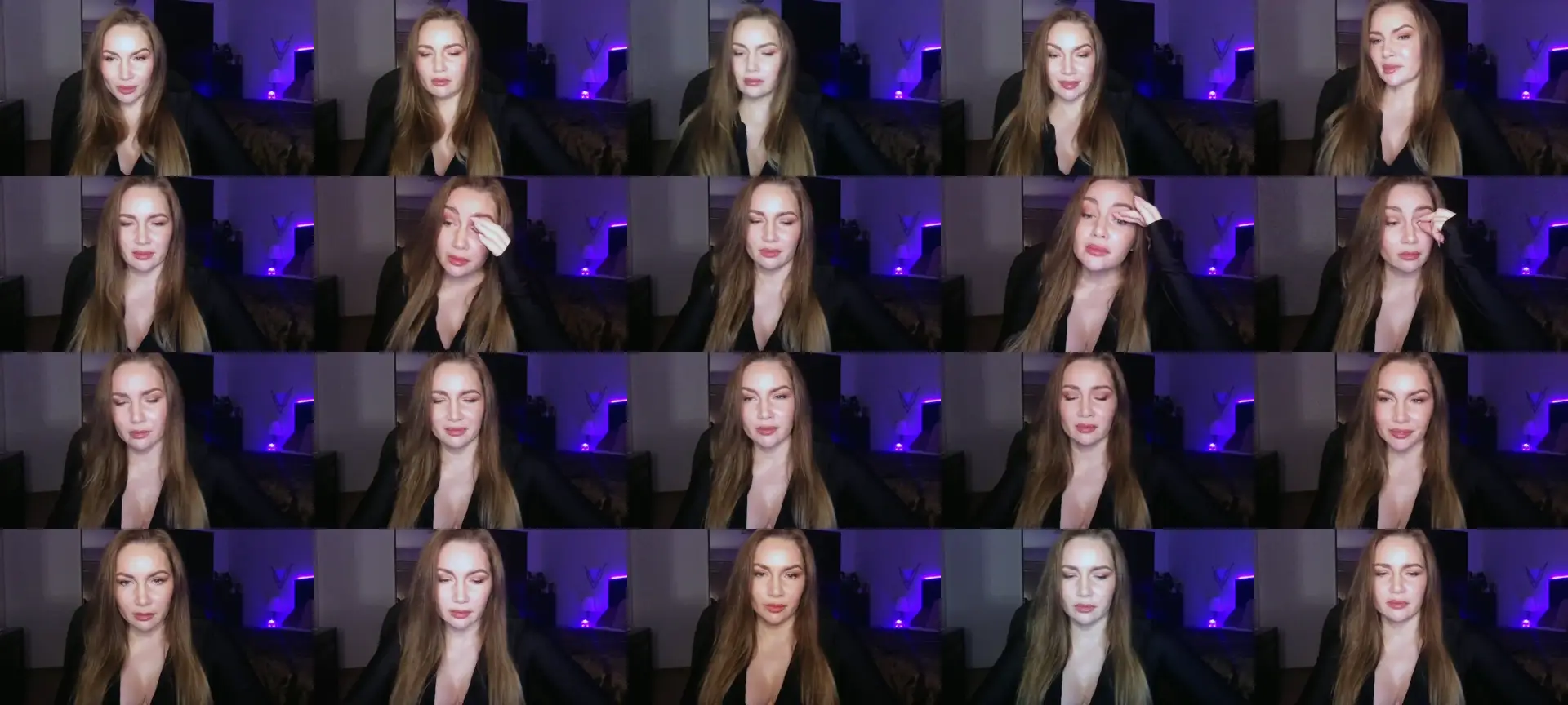 ArianaAri photo contact sheet