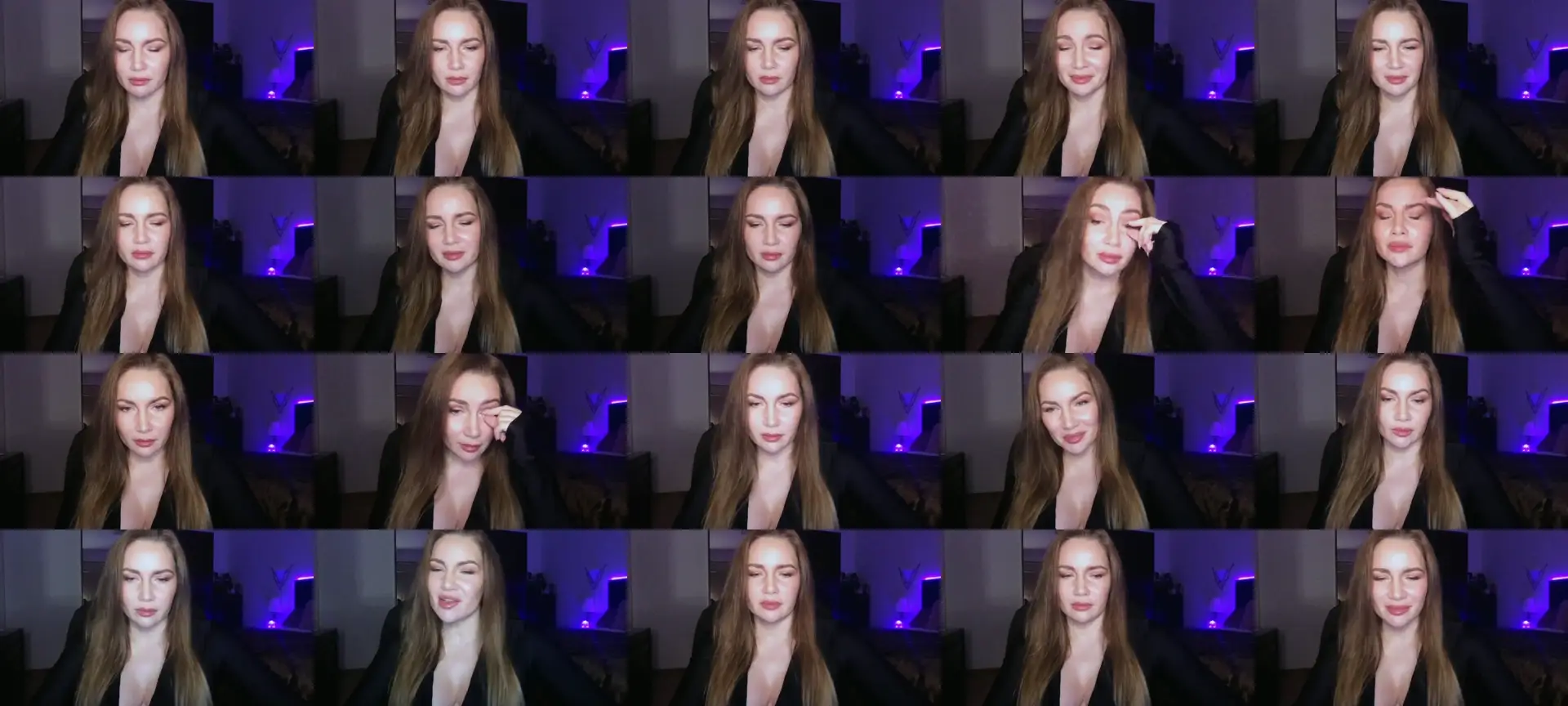 ArianaAri photo contact sheet