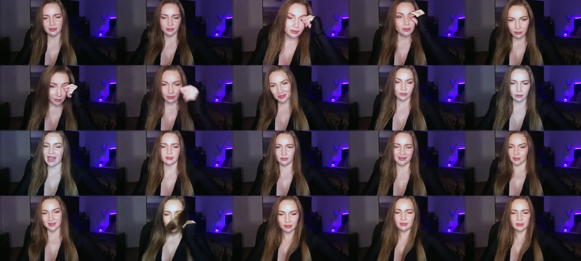 ArianaAri photo contact sheet