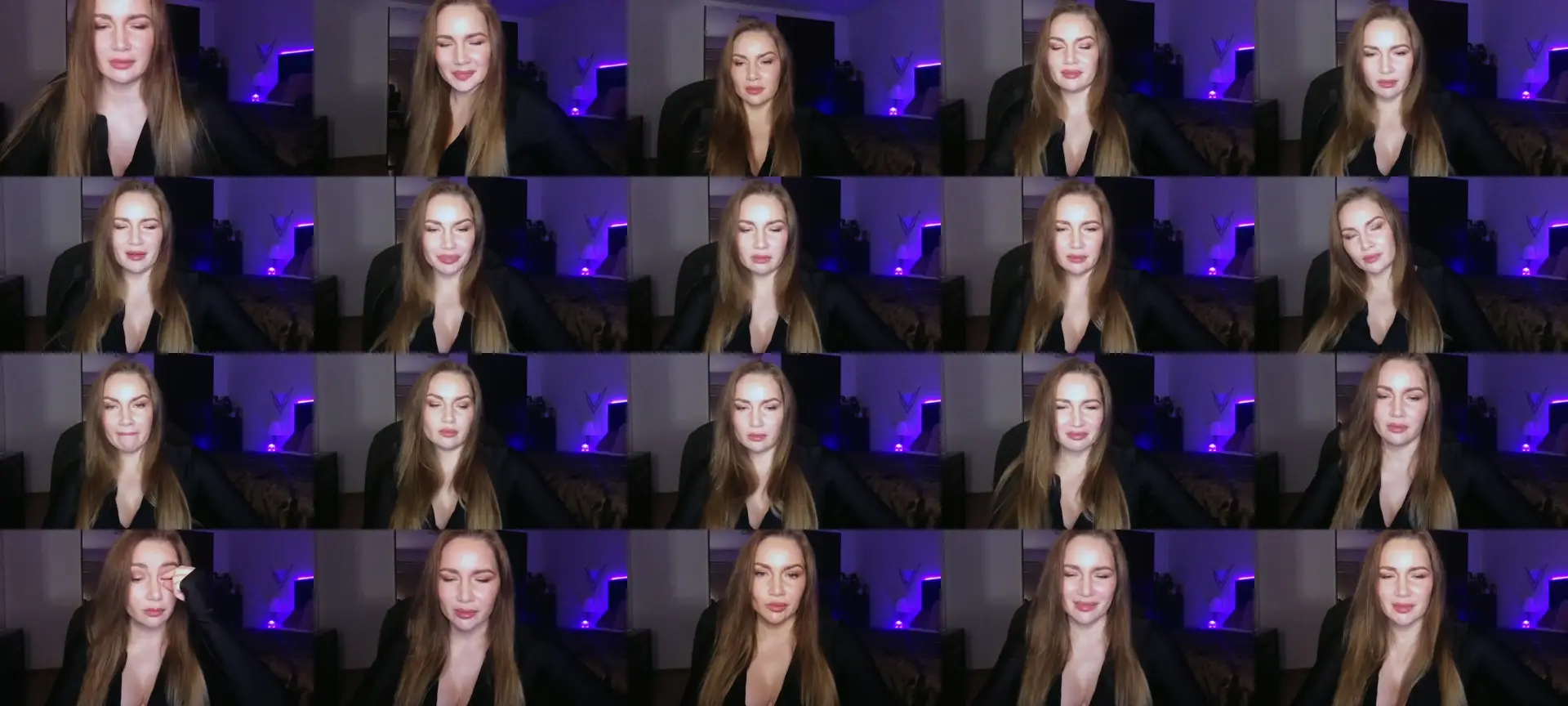 ArianaAri photo contact sheet