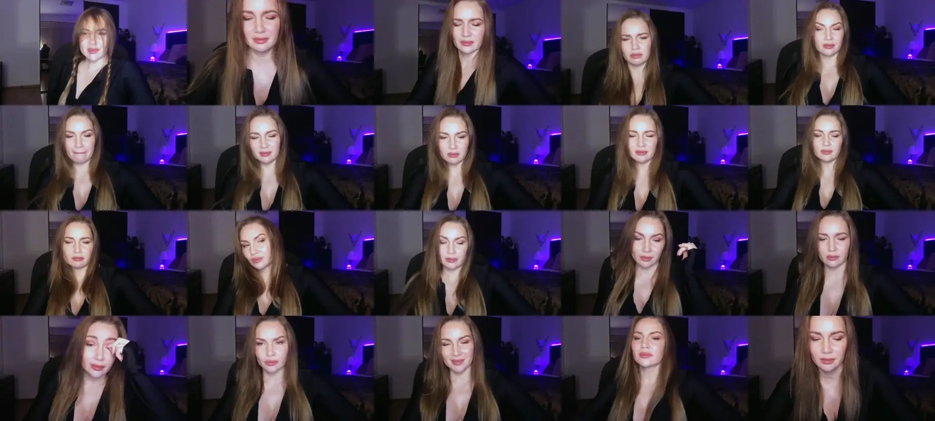 ArianaAri photo contact sheet