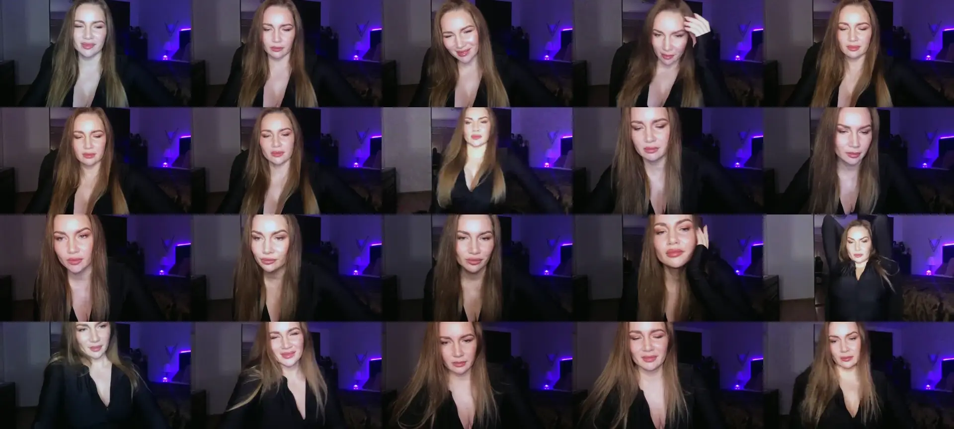 ArianaAri photo contact sheet