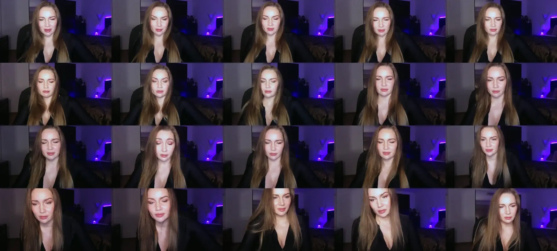 ArianaAri photo contact sheet