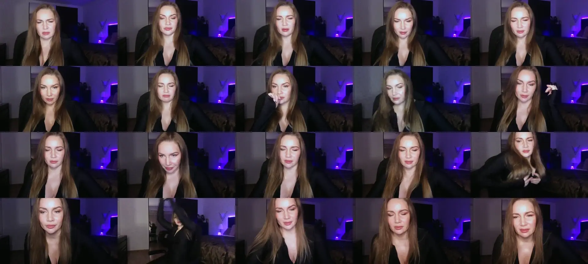 ArianaAri photo contact sheet