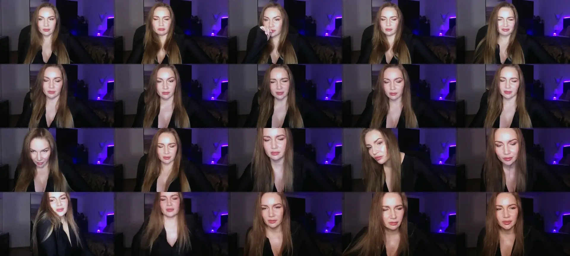 ArianaAri photo contact sheet