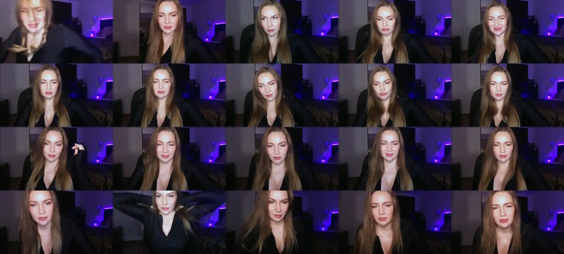 ArianaAri photo contact sheet