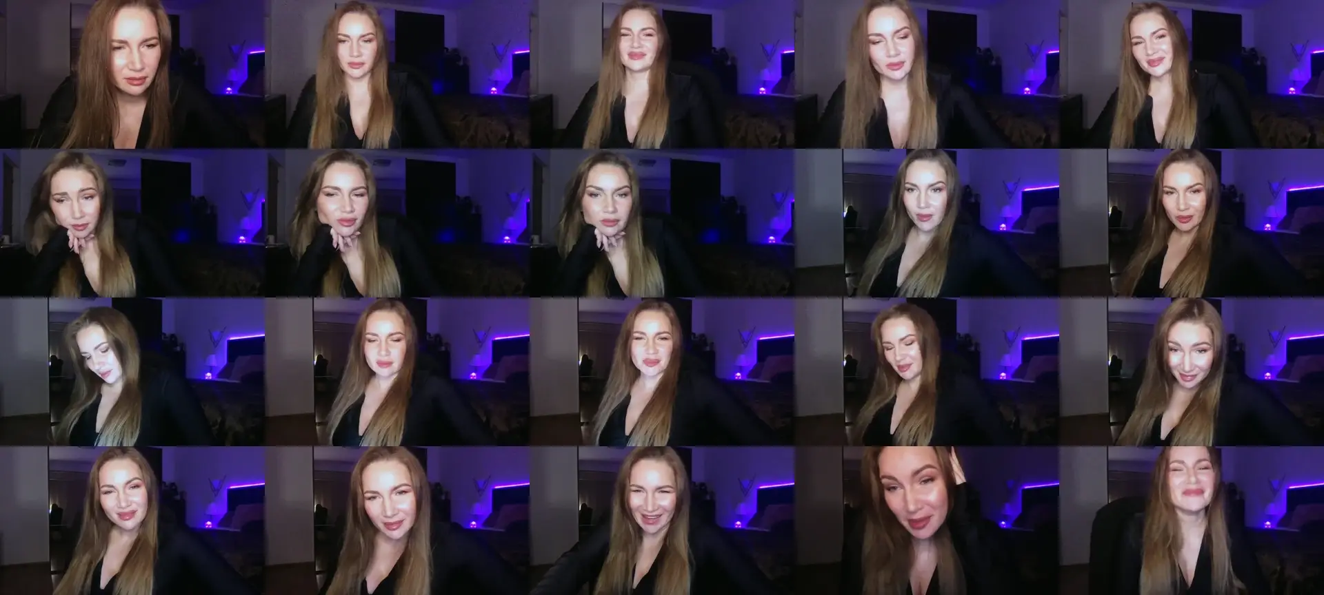 ArianaAri photo contact sheet