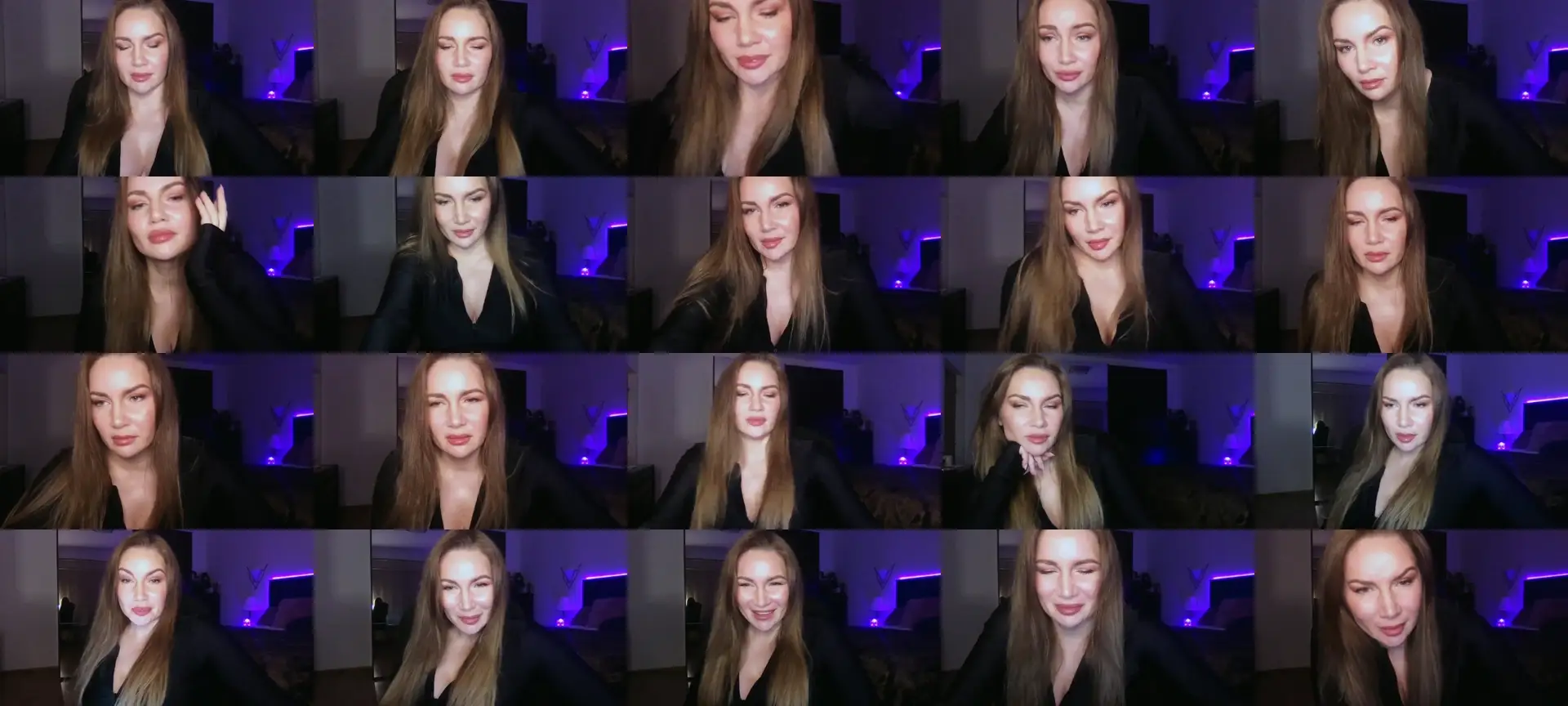 ArianaAri photo contact sheet