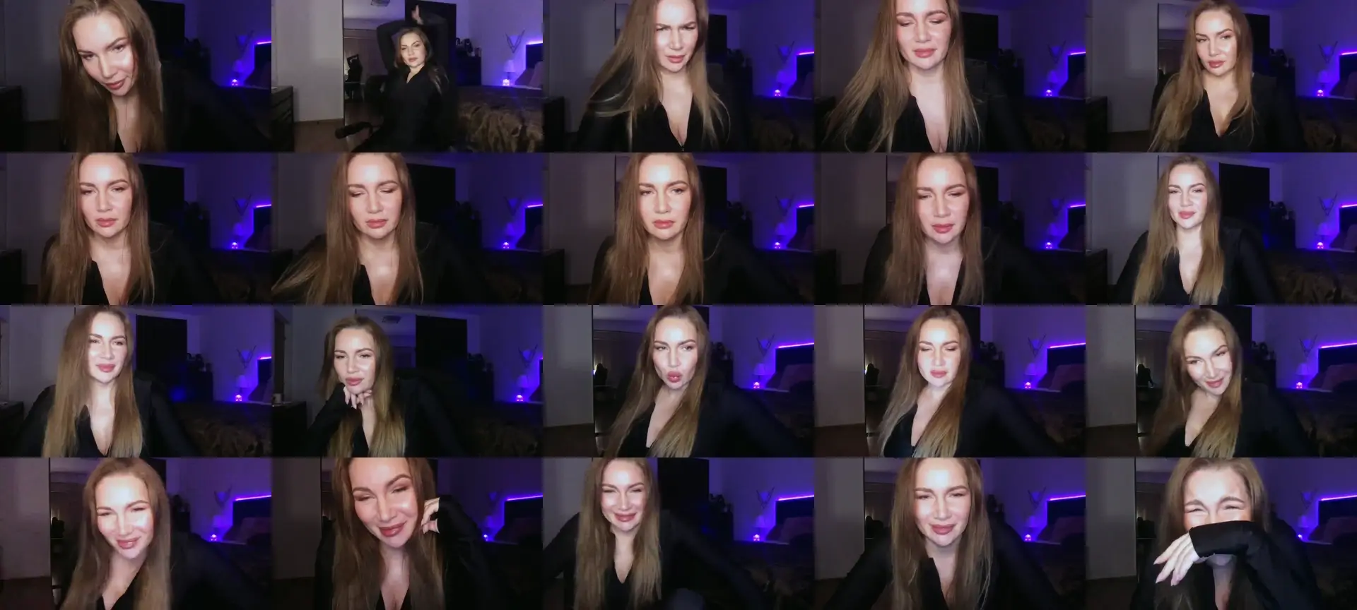 ArianaAri photo contact sheet