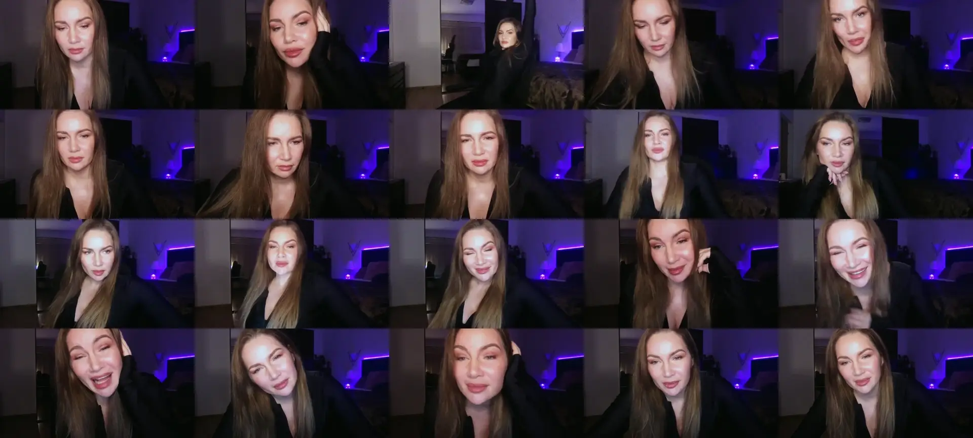 ArianaAri photo contact sheet