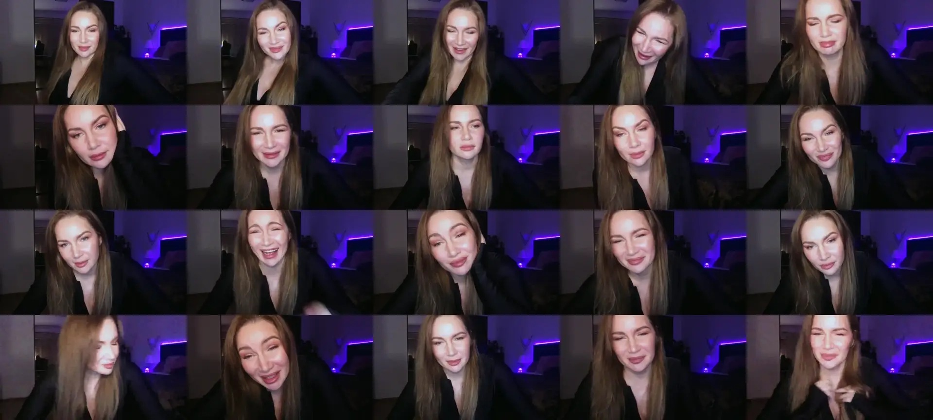 ArianaAri photo contact sheet