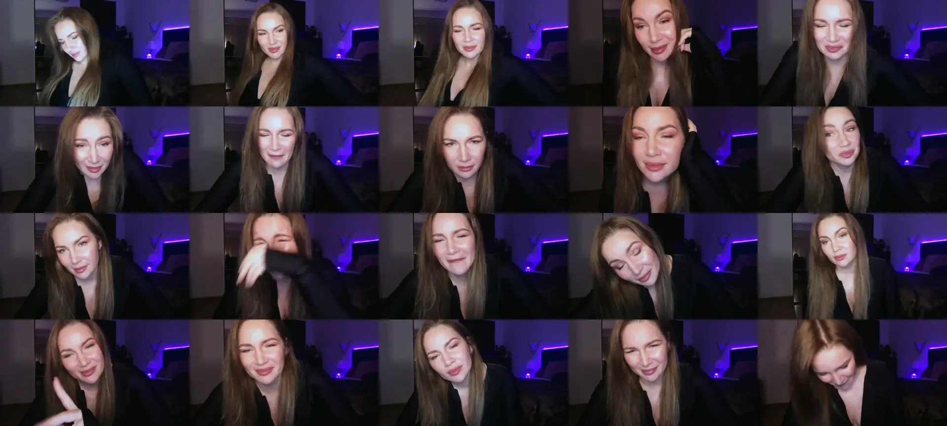 ArianaAri photo contact sheet