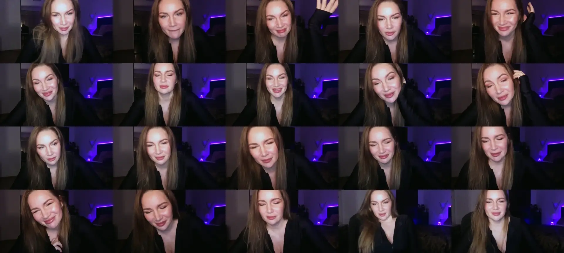 ArianaAri photo contact sheet