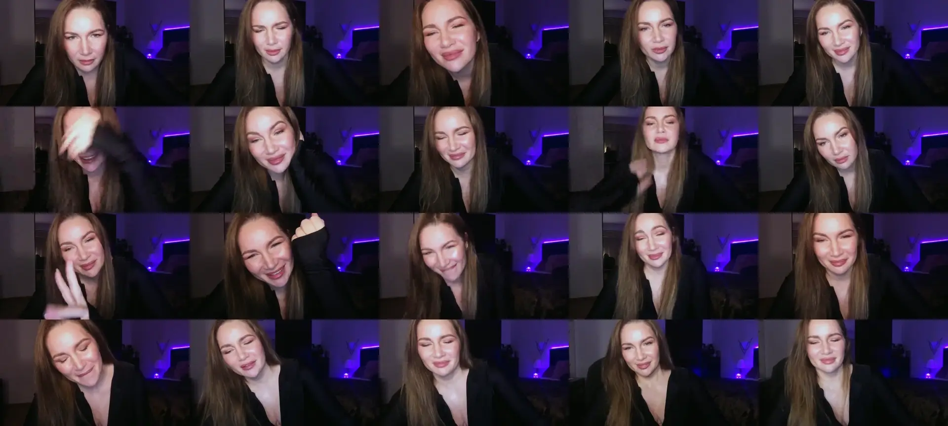 ArianaAri photo contact sheet