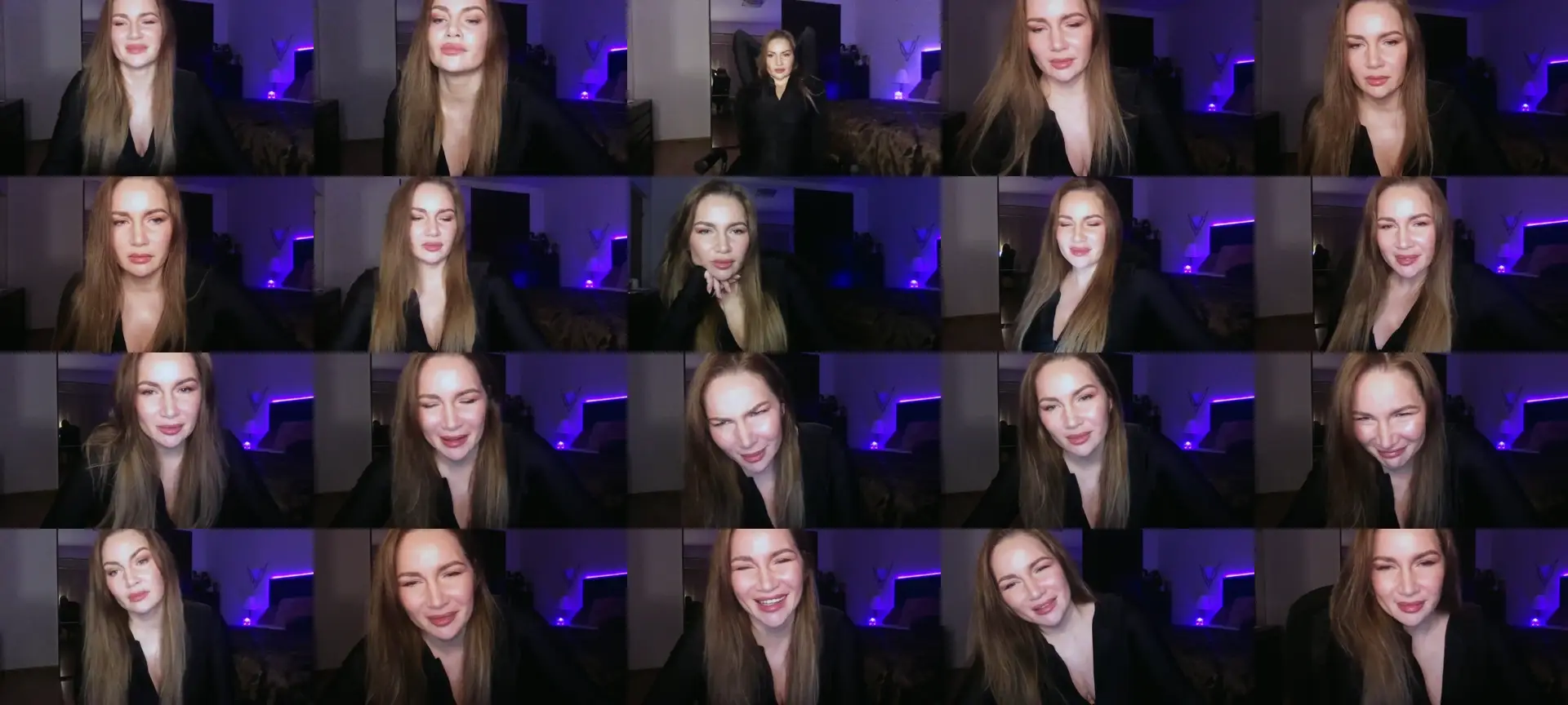 ArianaAri photo contact sheet