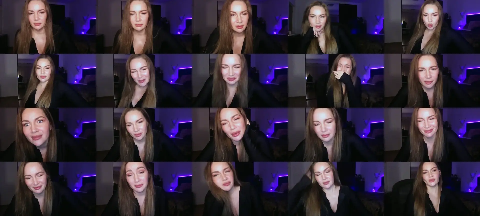 ArianaAri photo contact sheet