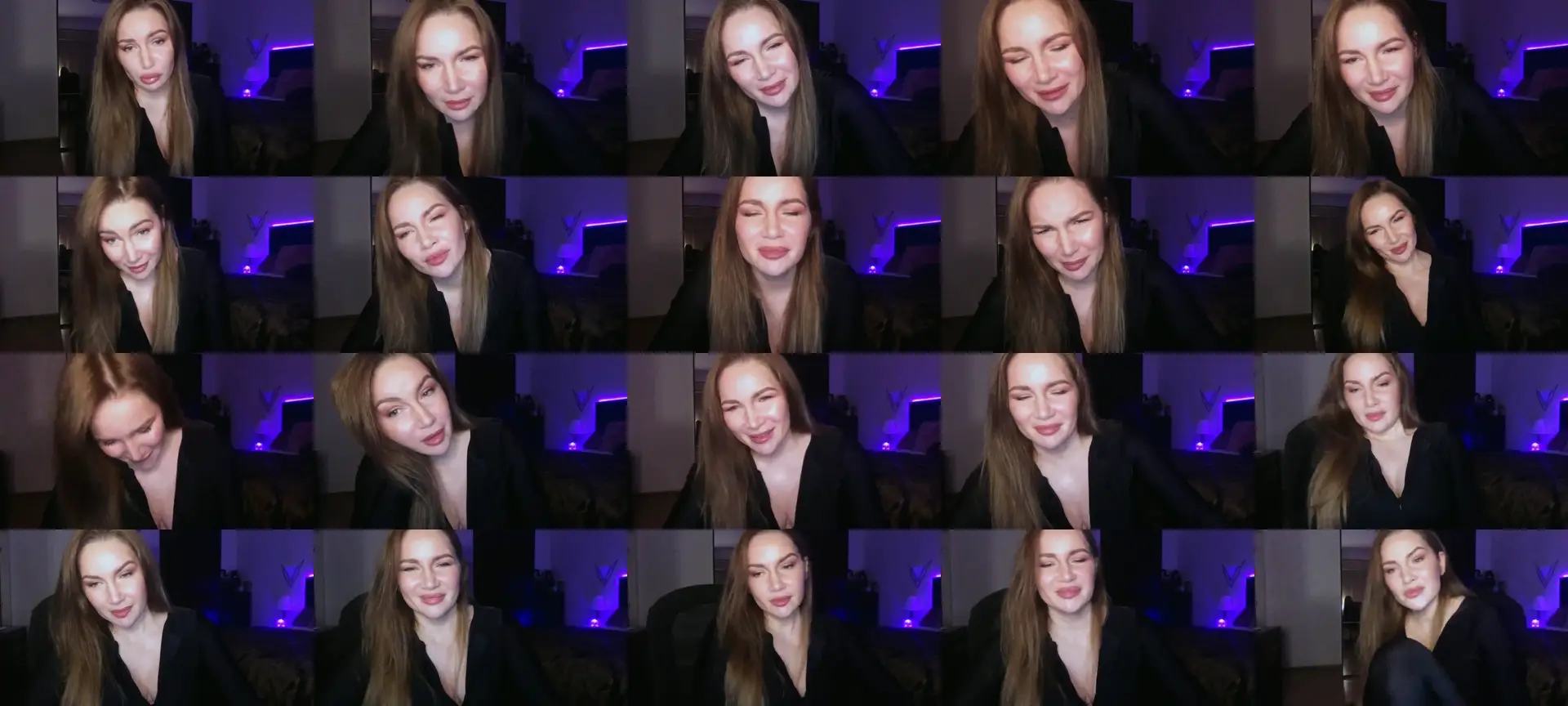 ArianaAri photo contact sheet