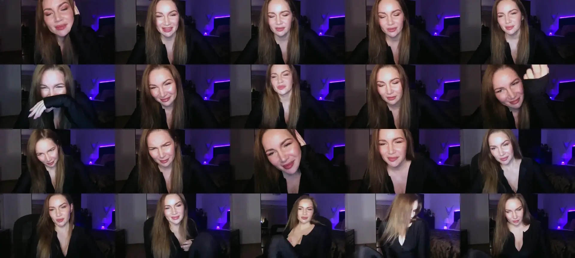 ArianaAri photo contact sheet