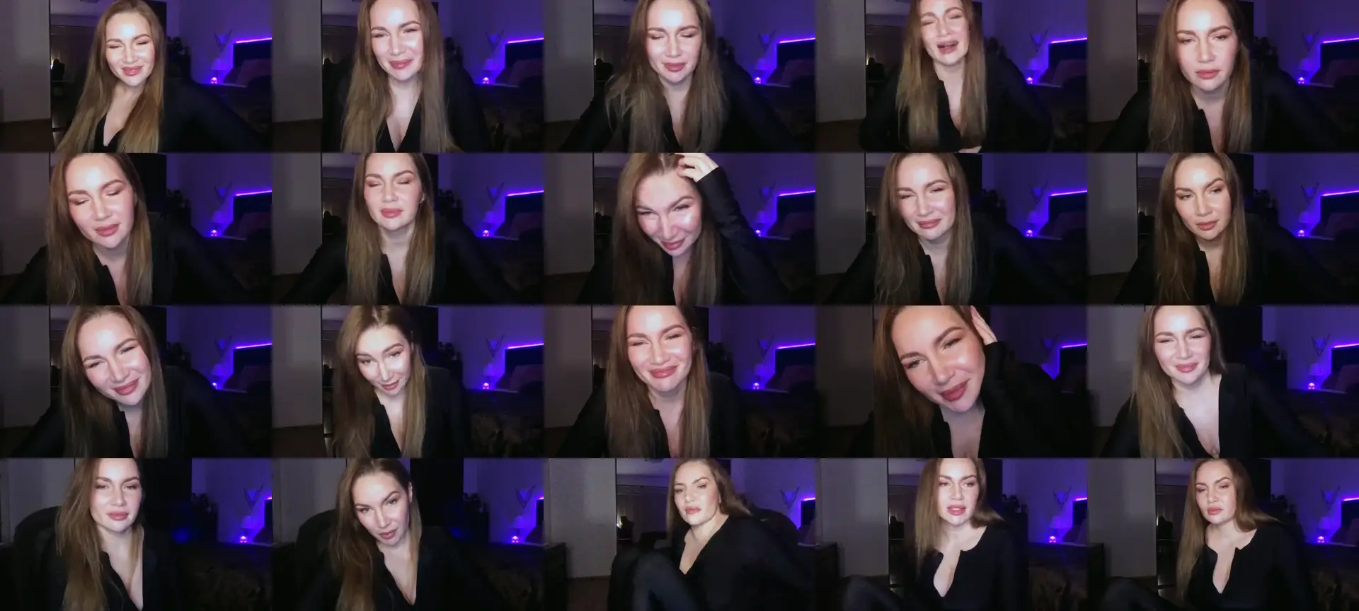 ArianaAri photo contact sheet