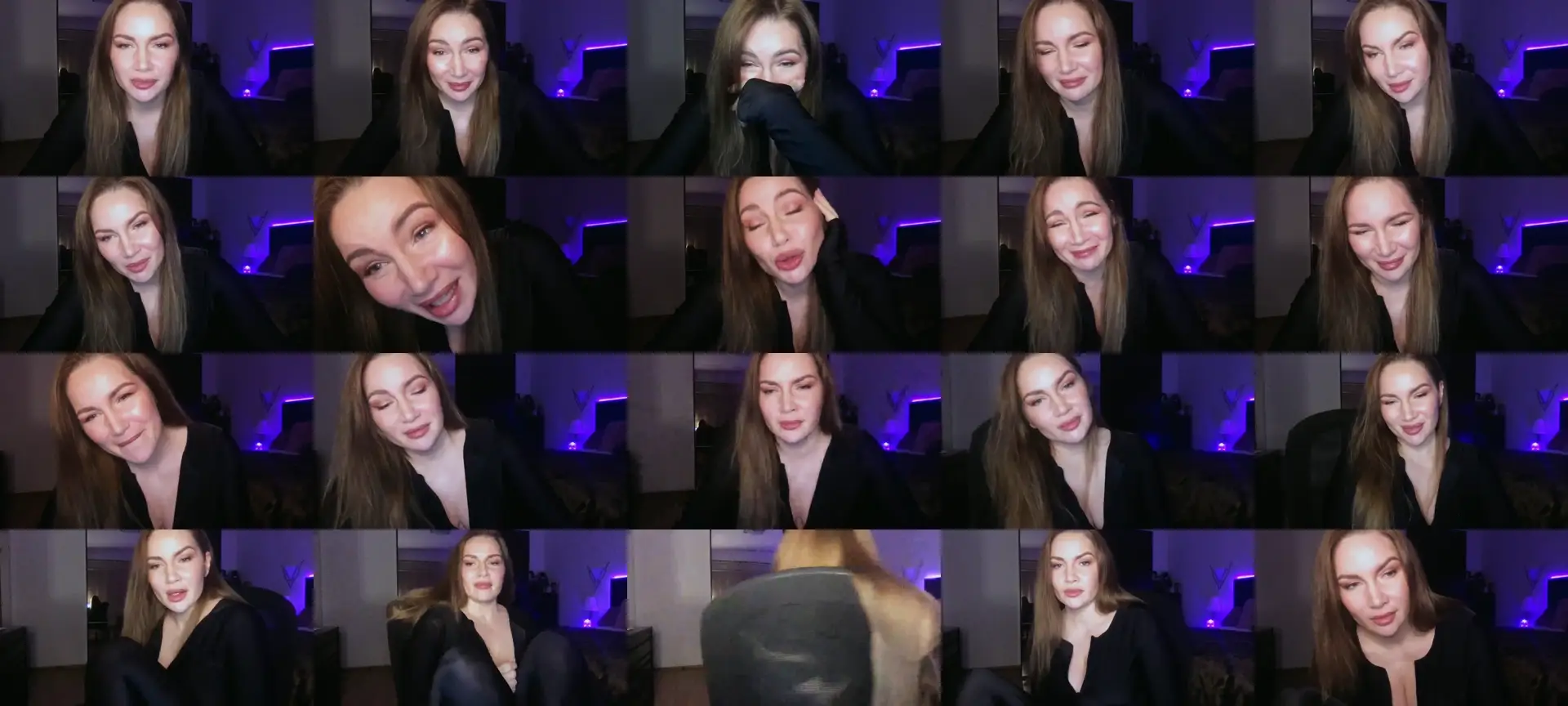 ArianaAri photo contact sheet