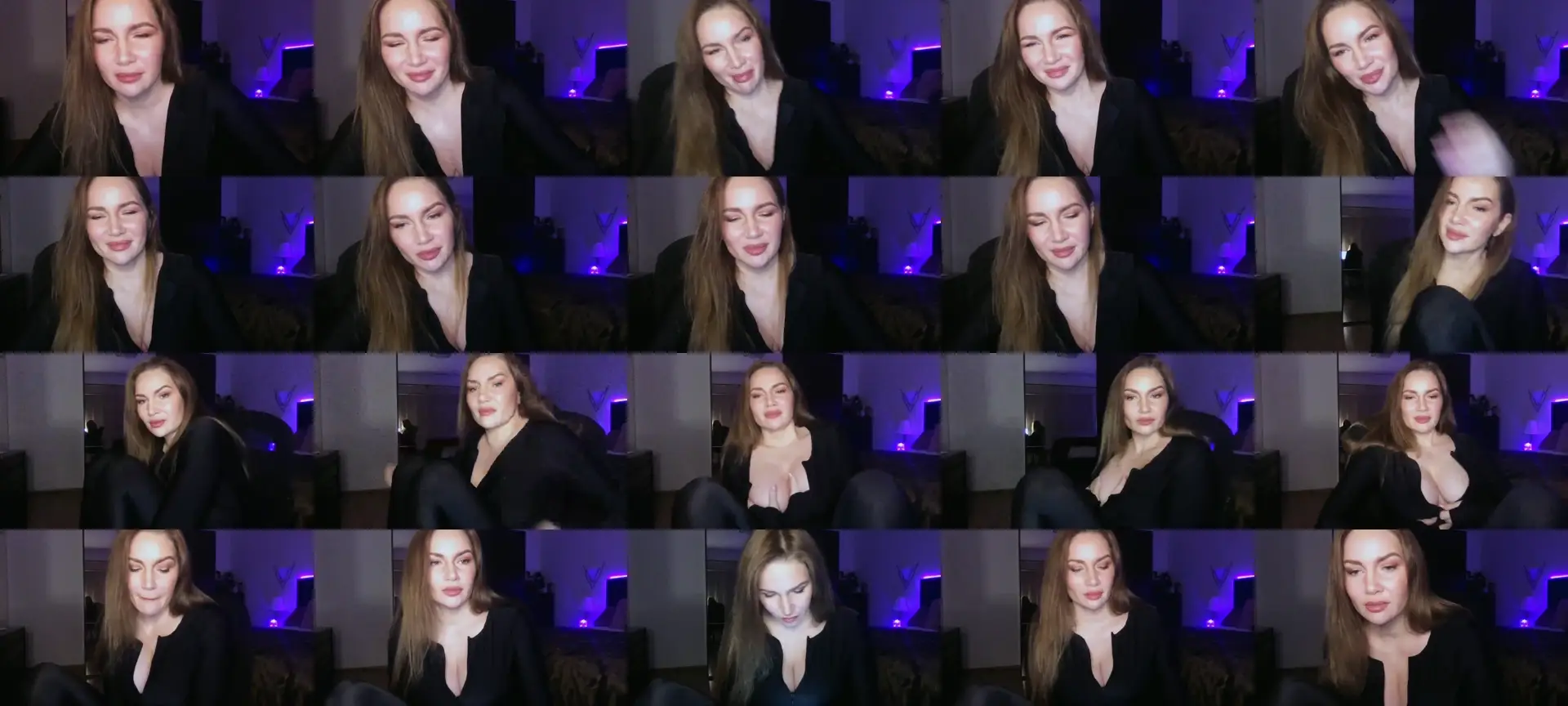 ArianaAri photo contact sheet