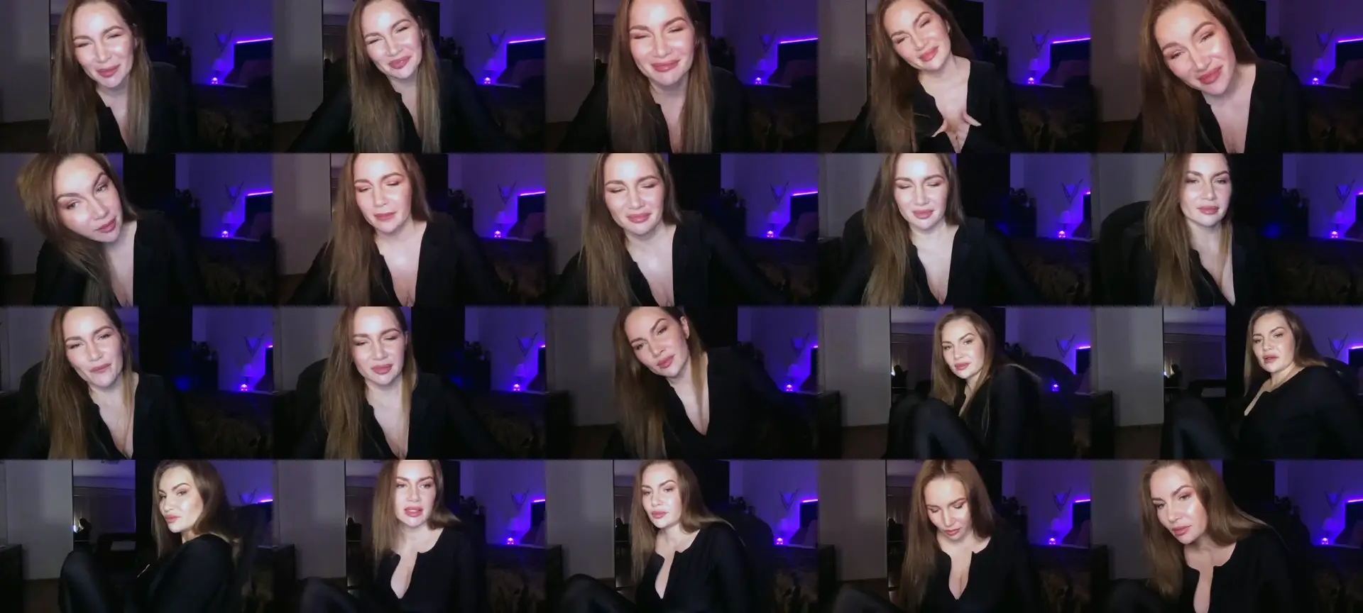 ArianaAri photo contact sheet