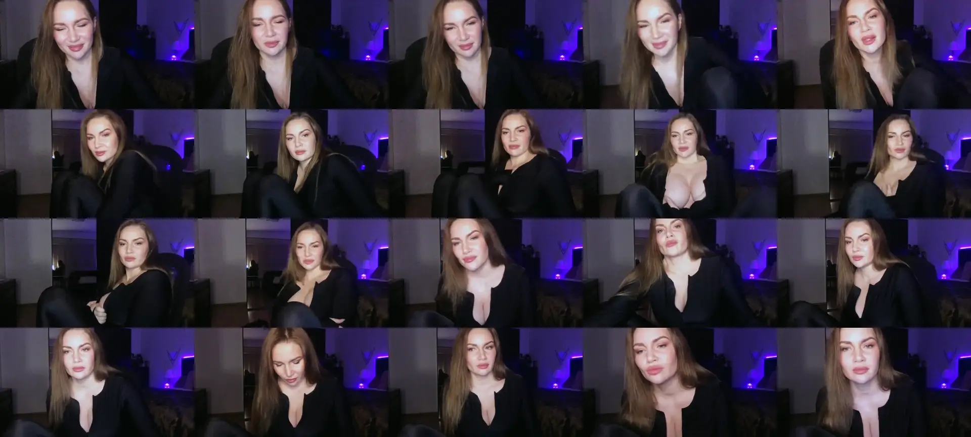 ArianaAri photo contact sheet