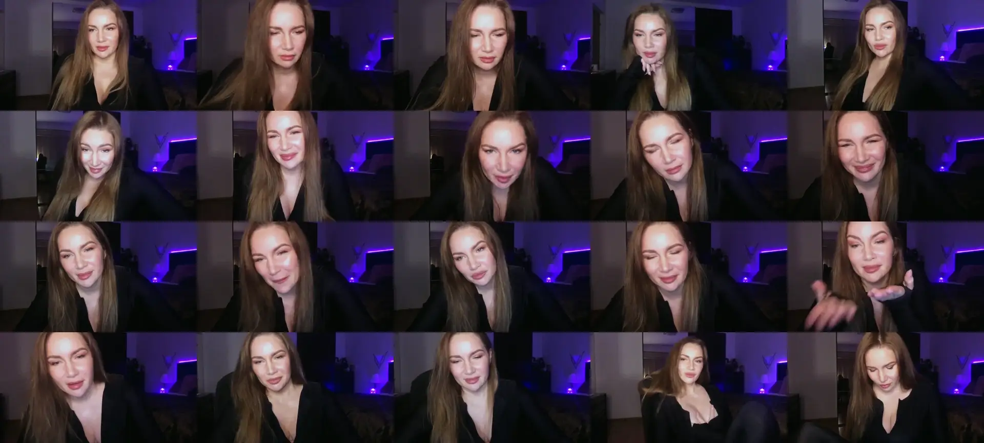 ArianaAri photo contact sheet