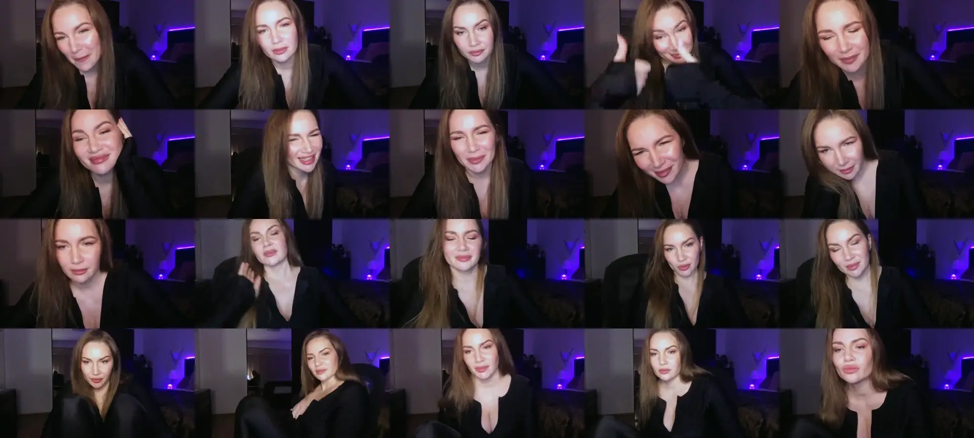 ArianaAri photo contact sheet